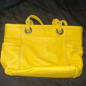 The Sak yellow purse